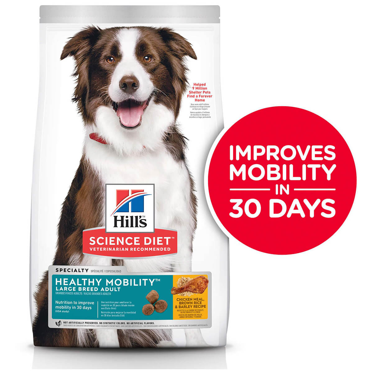 Hill's Science Diet Large Breed Healthy Mobility Adult Chicken Dry Dog Food