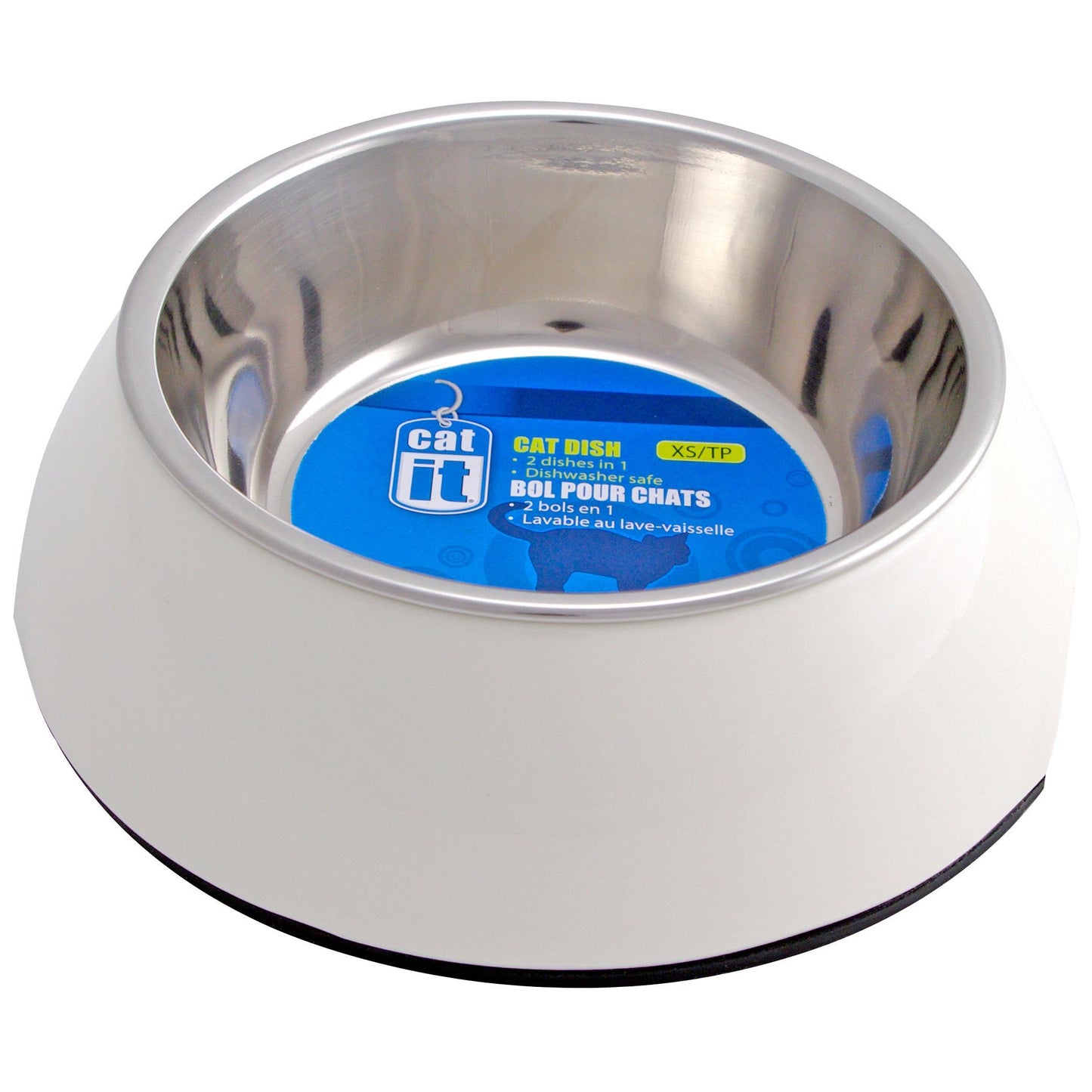 Catit 2 in 1 Durable Cat Bowl
