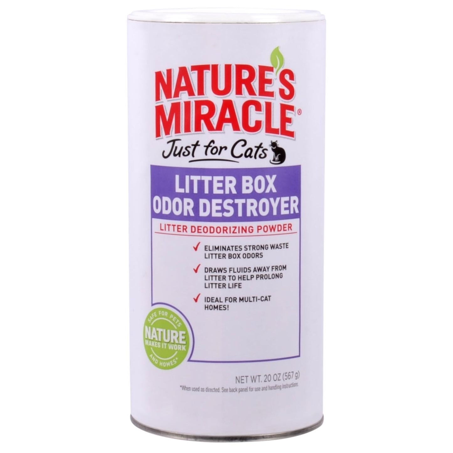 Nature's Miracle Just for Cats Litter Box Odor Destroyer