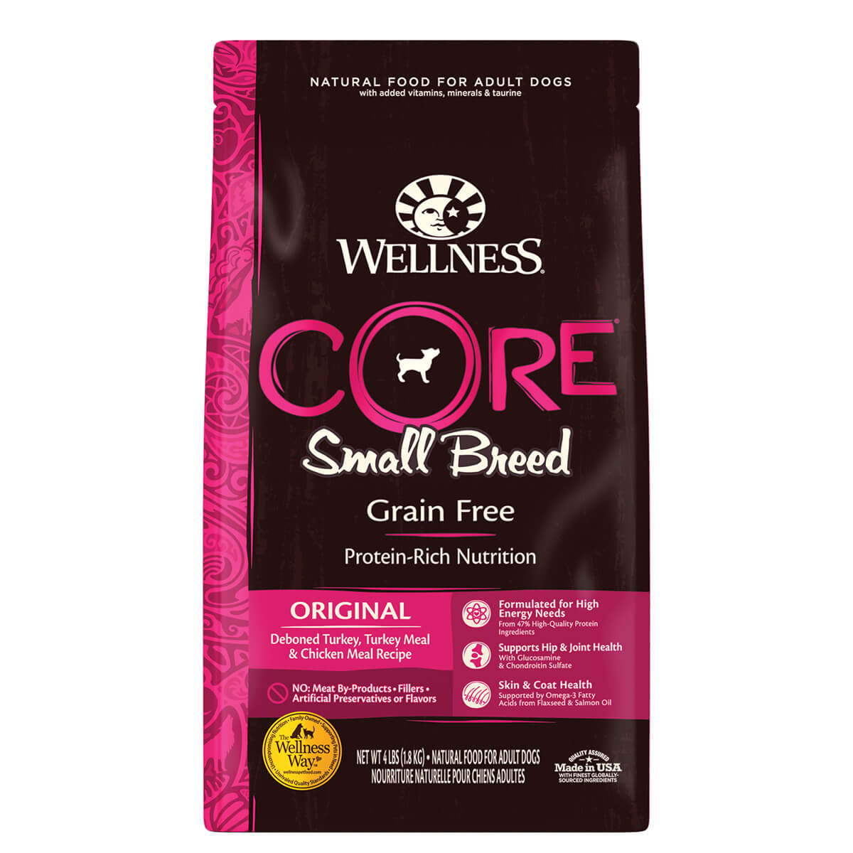 Wellness Core Small Breed Grain Free Adult Dry Dog Food
