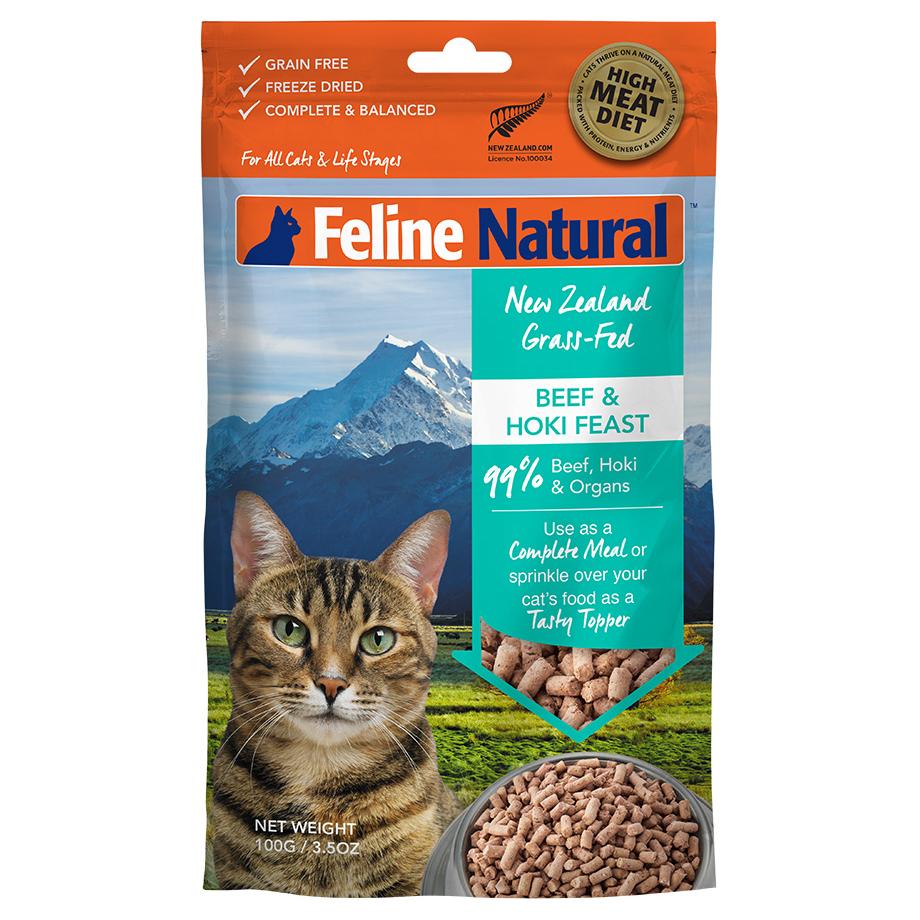 Feline Natural Beef & Hoki Feast Freeze Dried Cat Food