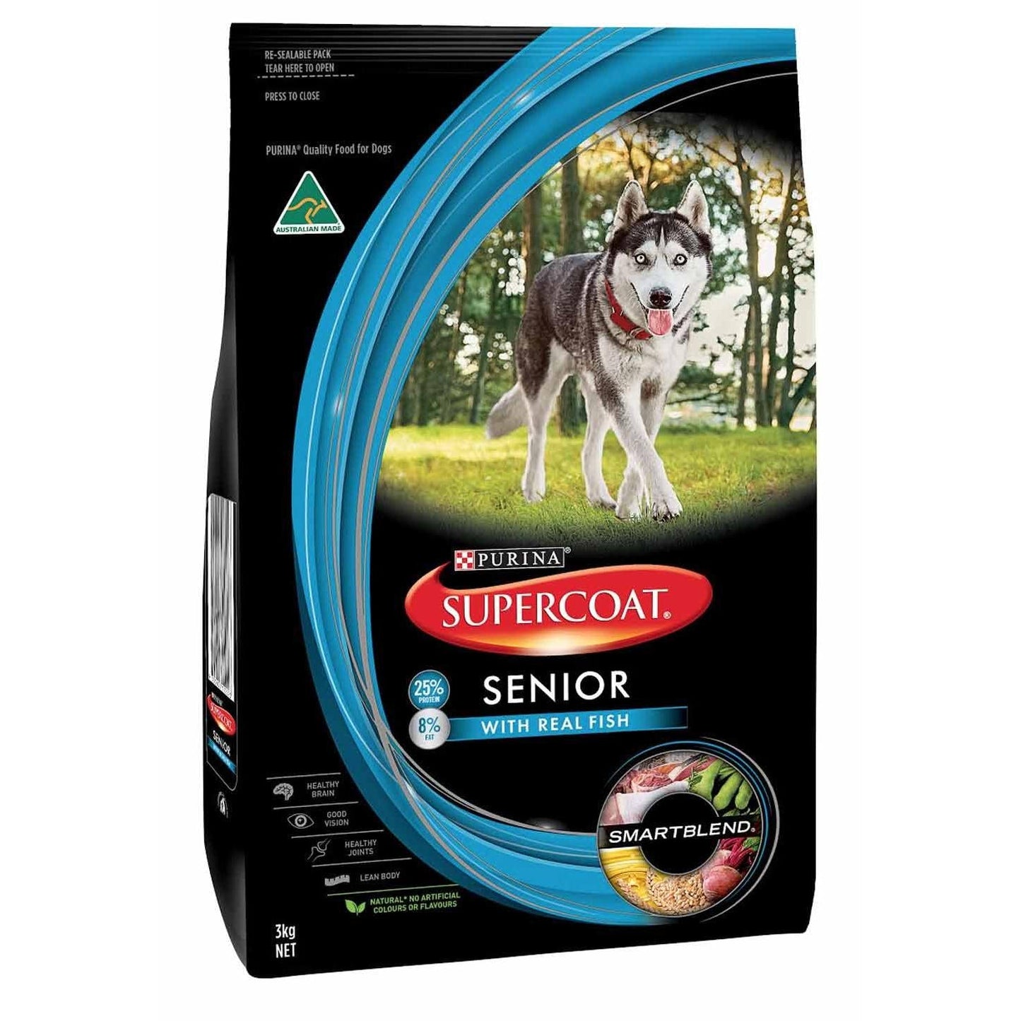 Supercoat Smartblend Senior Tuna Dry Dog Food