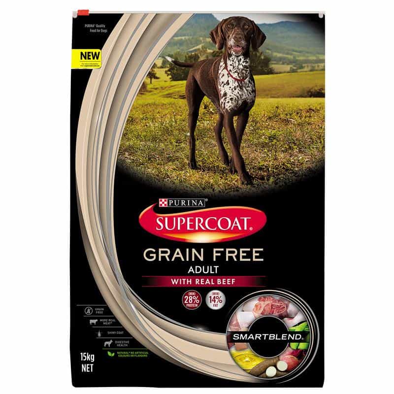 Supercoat Smartblend Grain Free Adult Beef Dry Dog Food
