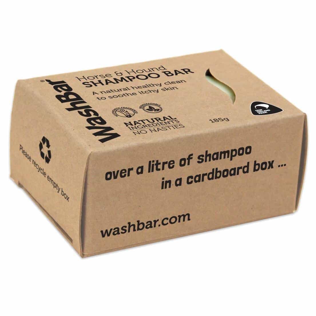 WashBar Horse & Hound Shampoo Bar 185g