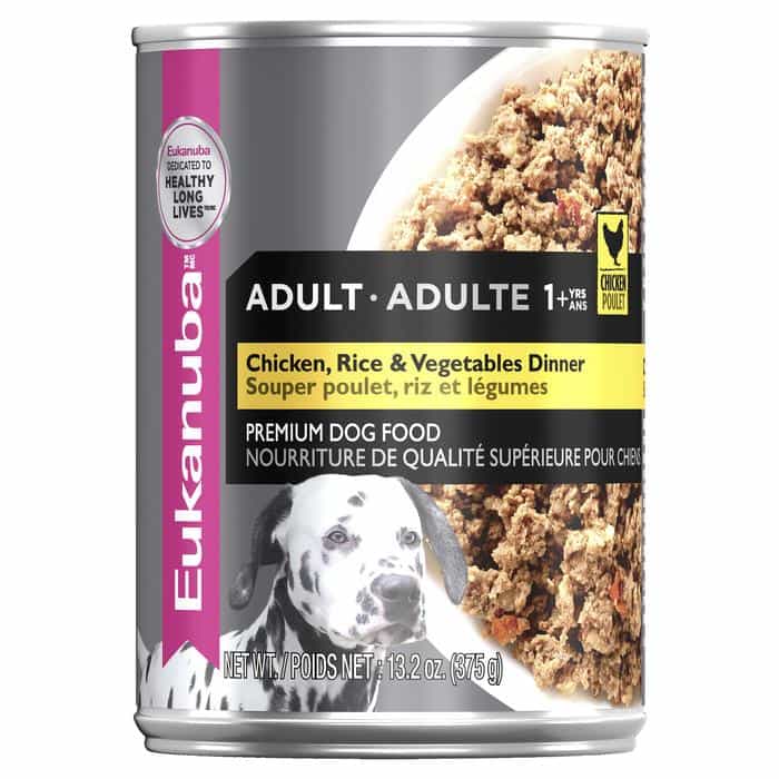 Eukanuba Adult Chicken & Rice Wet Dog Food