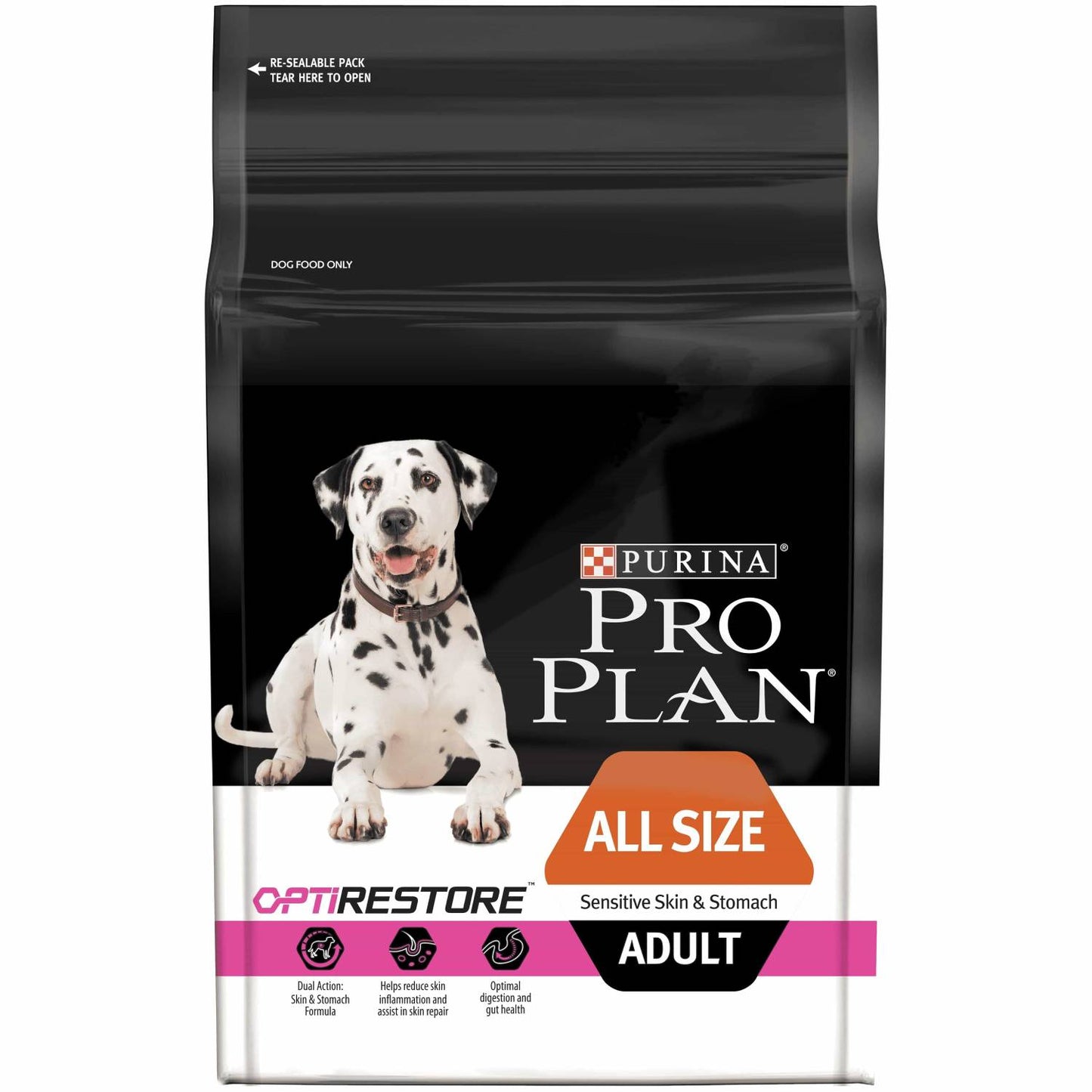 Pro Plan Sensitive Skin & Stomach With OptiRestore Adult Dry Dog Food
