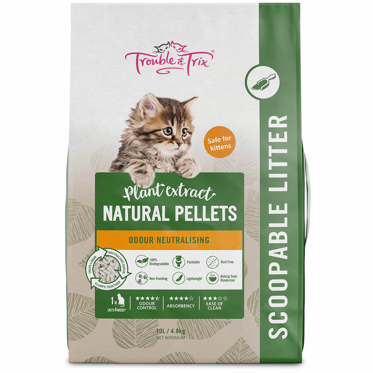 Trouble & Trix Natural Cat Litter