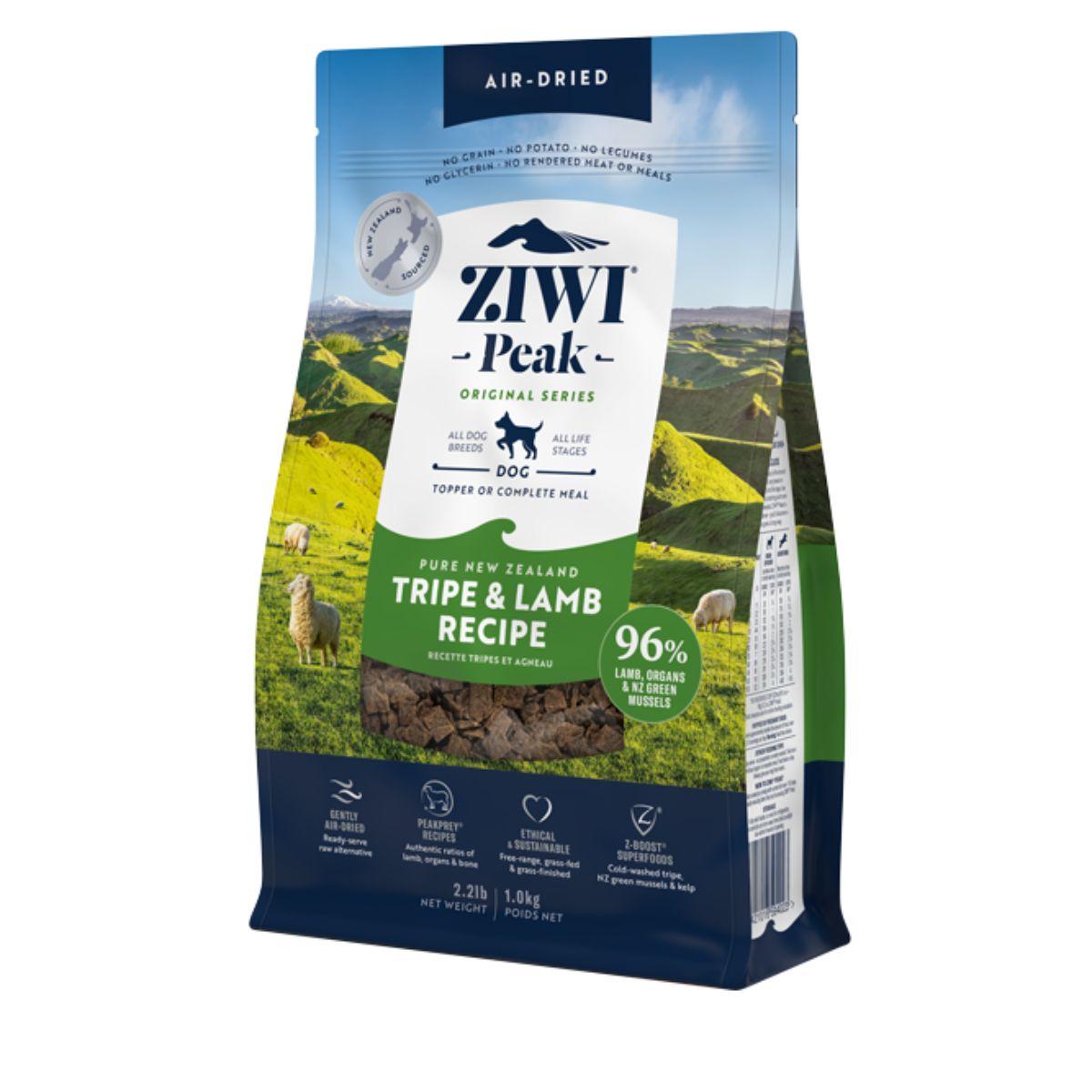 Ziwipeak Air Dried Tripe & Lamb Dry Dog Food