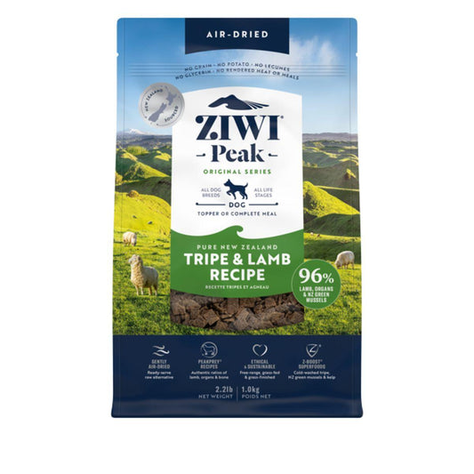 Ziwipeak Air Dried Tripe & Lamb Dry Dog Food