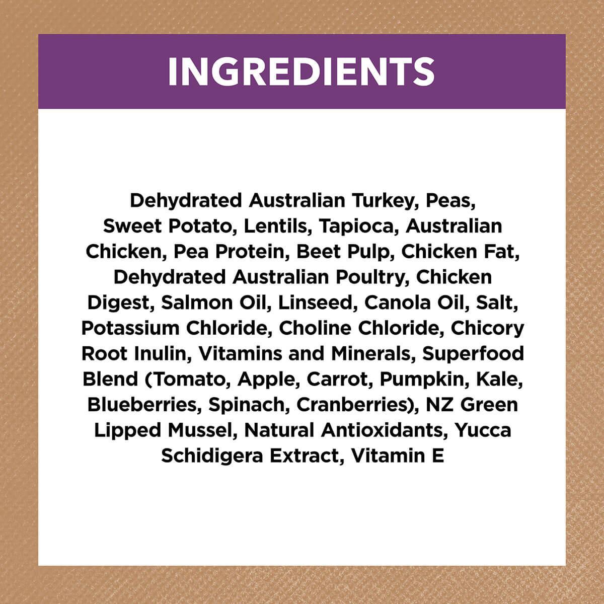 Ivory Coat Grain Free Fat Reduced Senior Turkey Dry Dog Food