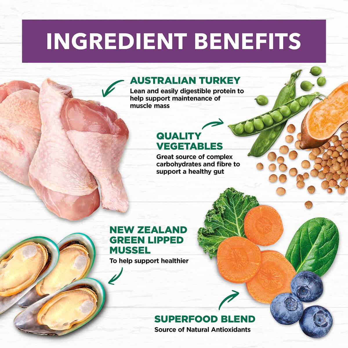 Ivory Coat Grain Free Fat Reduced Senior Turkey Dry Dog Food