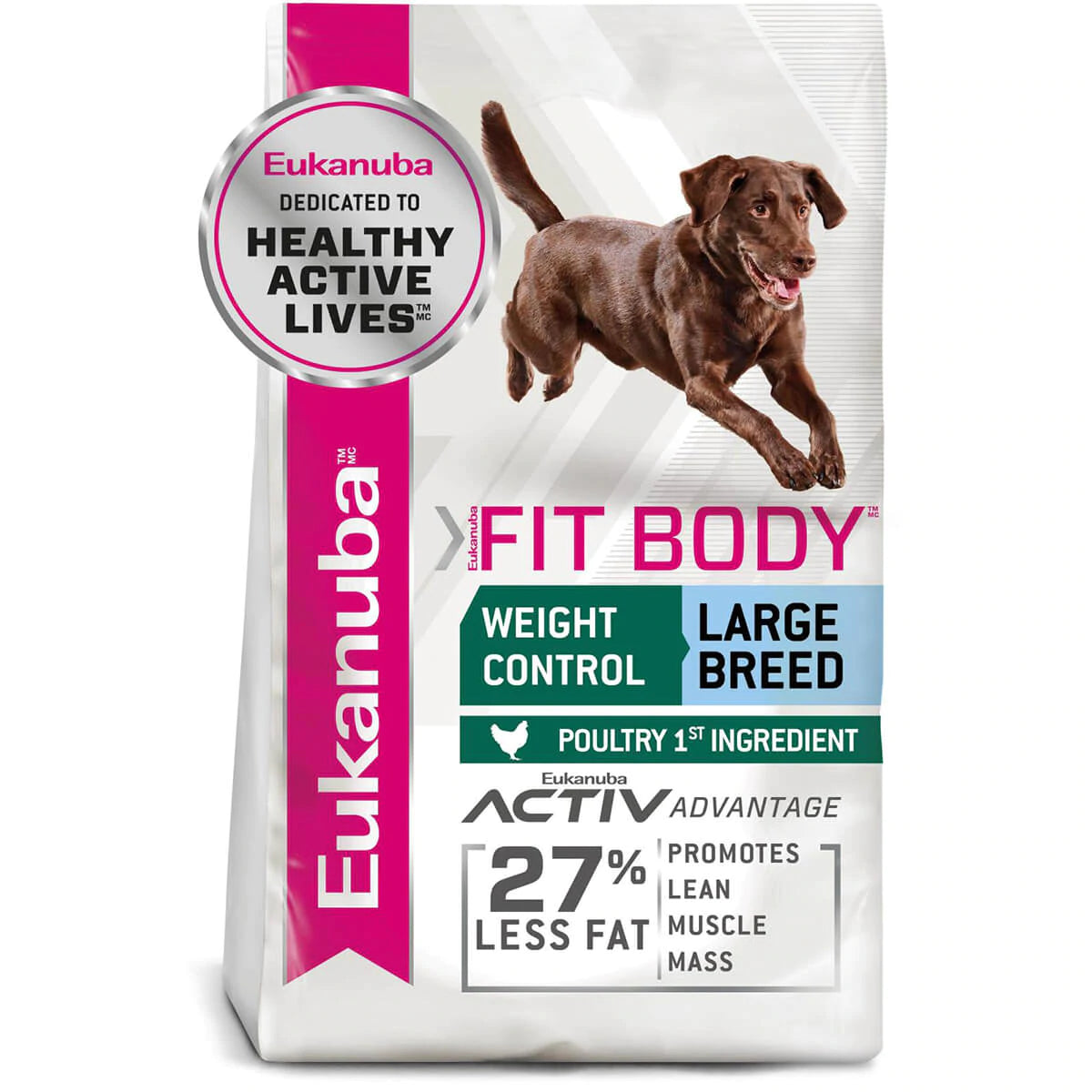 Eukanuba Fit Body Large Breed Adult Dry Dog Food