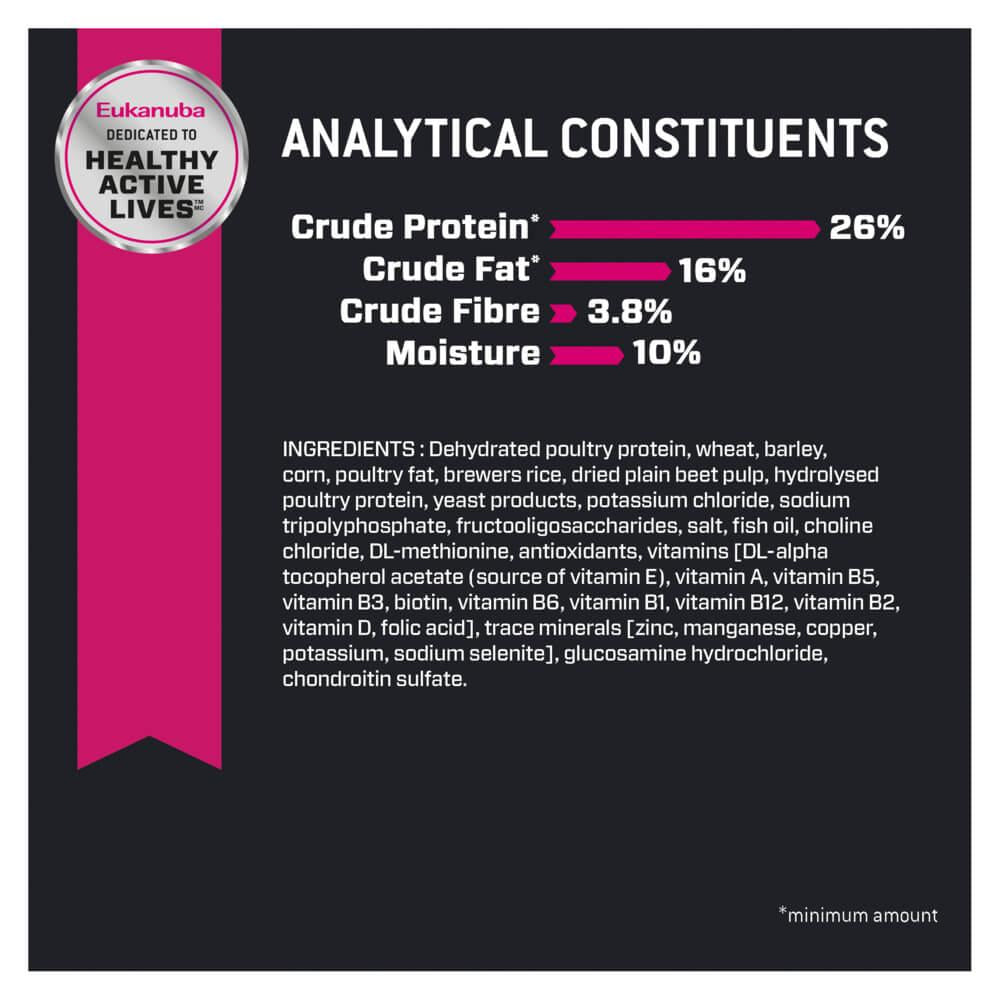 Eukanuba Small Breed Adult Chicken Dry Dog Food