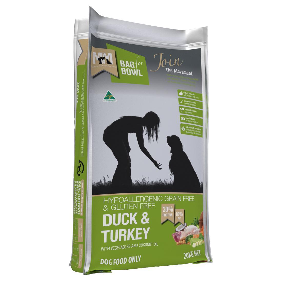 Meals For Mutts Grain Free Adult Duck Dry Dog Food