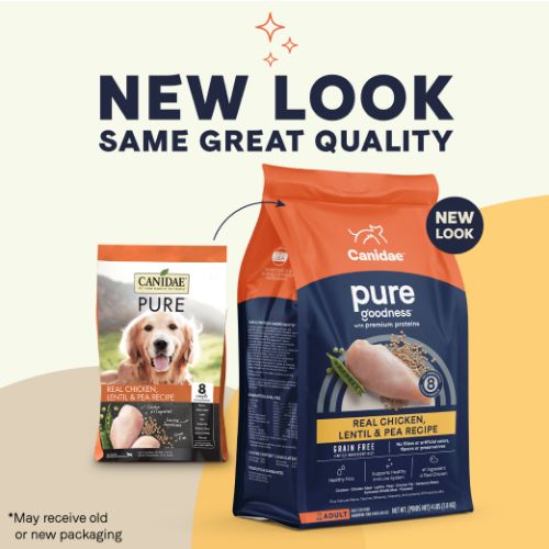 Canidae Pure Dog Grain Free Adult Chicken, Lentil & Pea Dry Dog Food