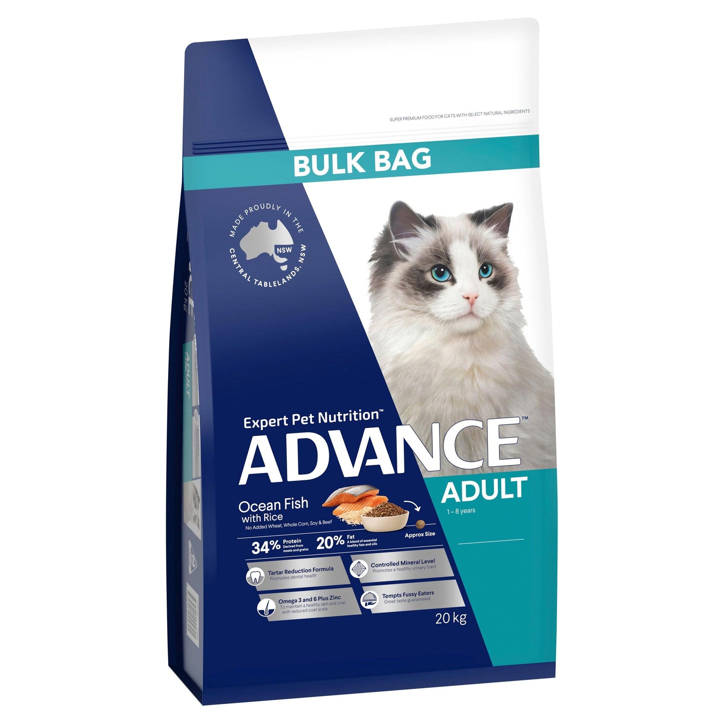 Advance  Total Wellbeing  Adult  Fish  Dry Cat Food
