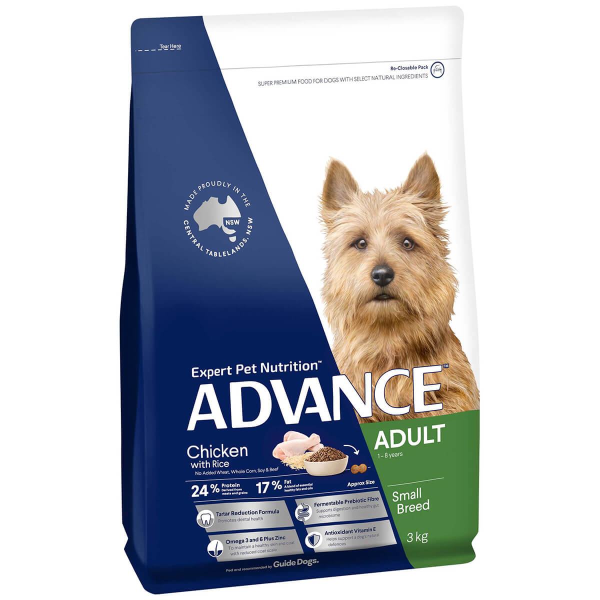 Advance Toy & Small Breed Adult Chicken & Turkey Dry Dog Food