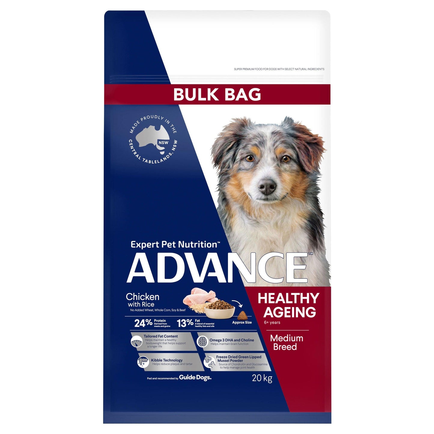Advance Mature Medium Breed Chicken Dry Dog Food