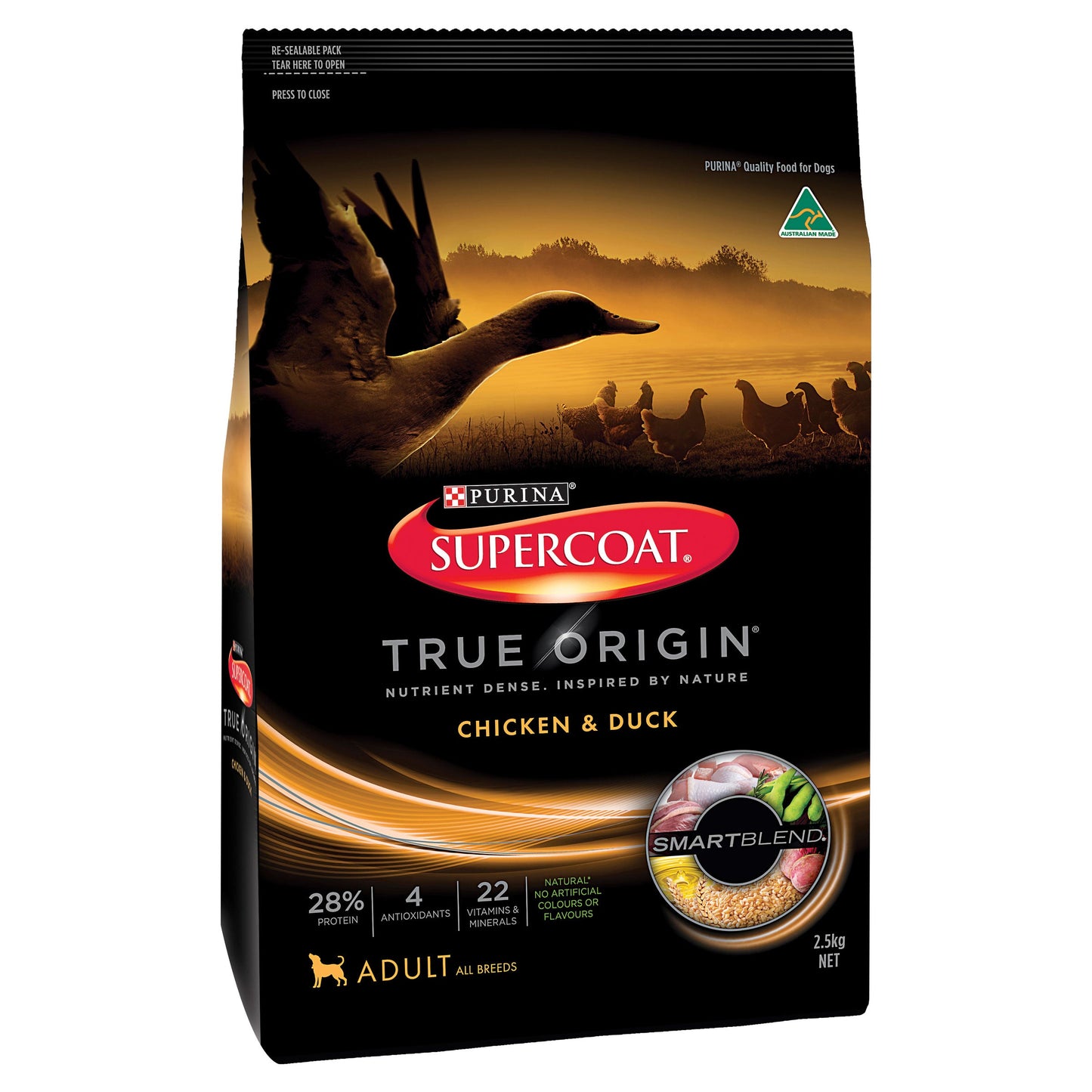 Supercoat True Origin Chicken & Duck Dry Dog Food