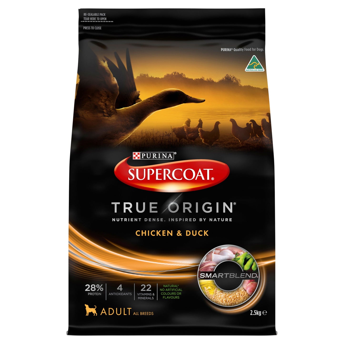 Supercoat True Origin Chicken & Duck Dry Dog Food
