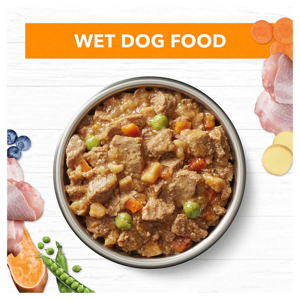 Ivory Coat Grain Free Adult Chicken & Coconut Oil Wet Dog Food