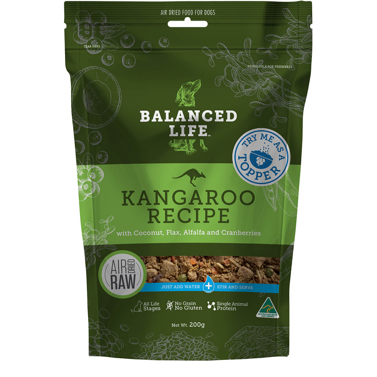 Balanced Life Kangaroo Topper