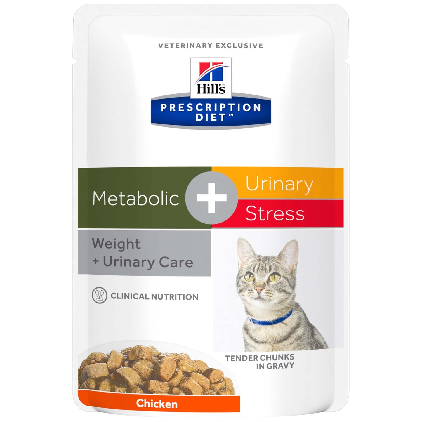 Hill's Prescription Diet Metabolic & Urinary Stress Pouches Wet Cat Food