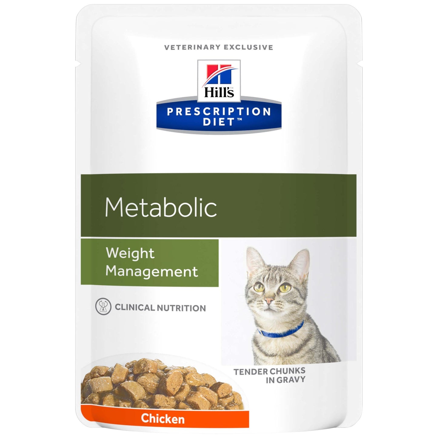 Hill's Prescription Diet Metabolic Weight Management Pouches Wet Cat Food