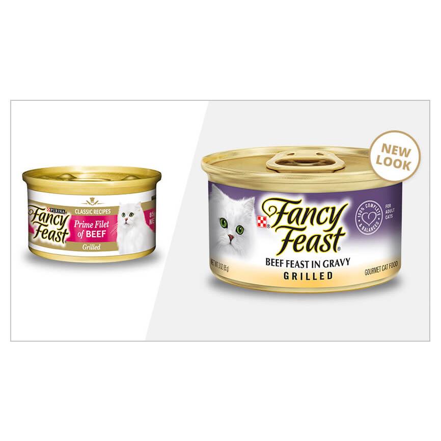 Fancy Feast Grilled Beef Feast In Gravy Wet Cat Food