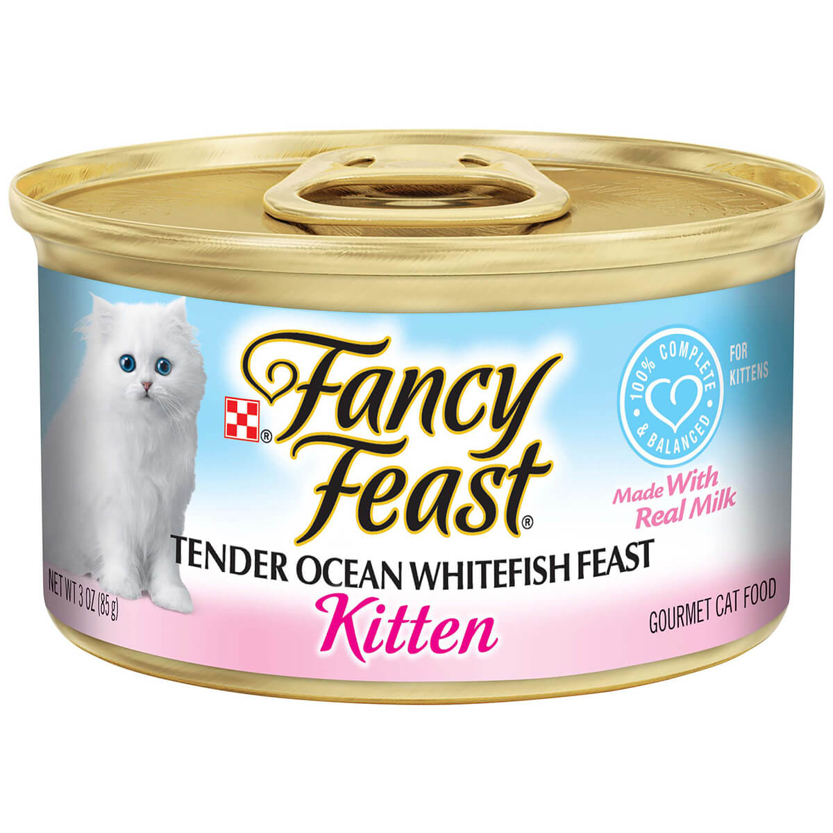 Fancy Feast Kitten Tender Ocean Whitefish Wet Cat Food
