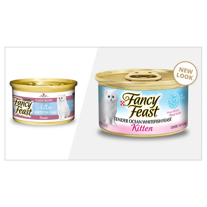 Fancy Feast Kitten Tender Ocean Whitefish Wet Cat Food