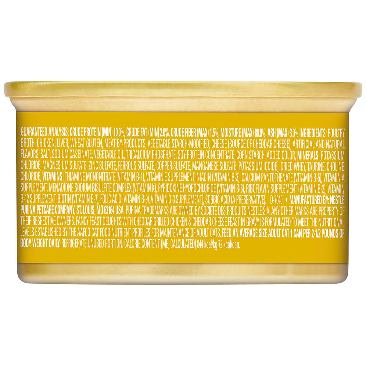 Fancy Feast Delights With Cheddar Grilled Chicken & Cheddar Cheese Wet Cat Food