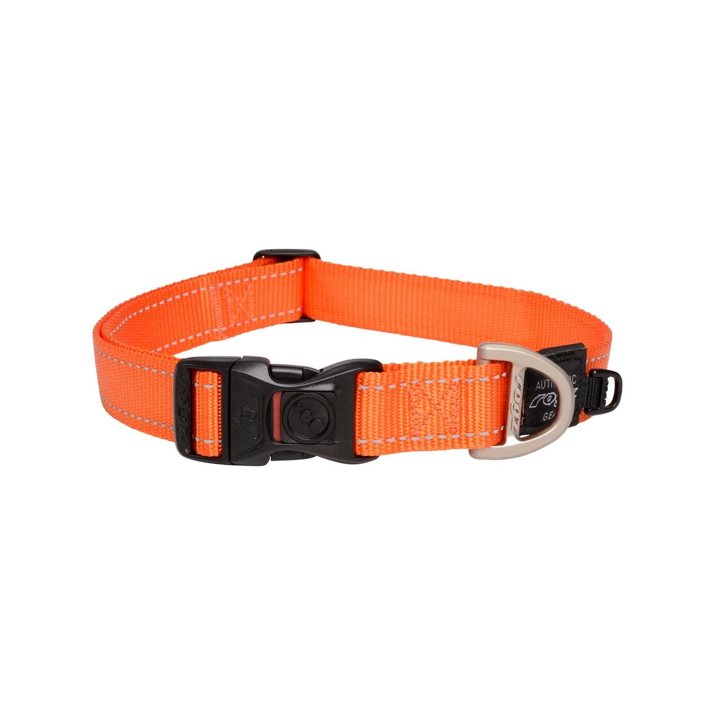 Rogz Reflective Nylon Dog Collar