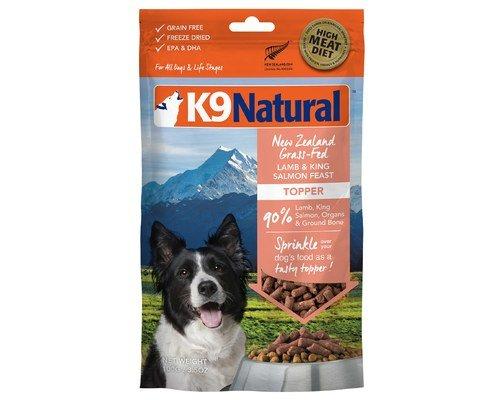 K9 Natural Lamb & Salmon Feast Freeze Dried Dog Food Topper
