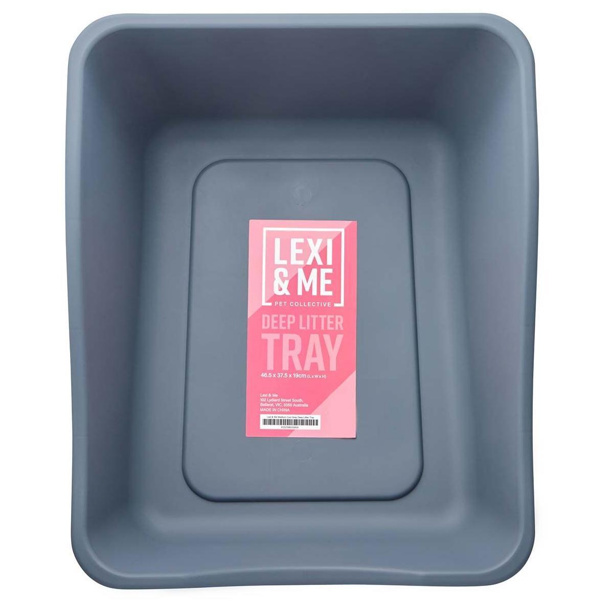 Lexi & Me Deep Cat Litter Tray