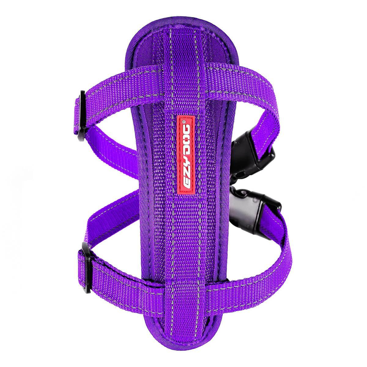 EzyDog Chest Plate Dog Harness with Car Seatbelt Attachment