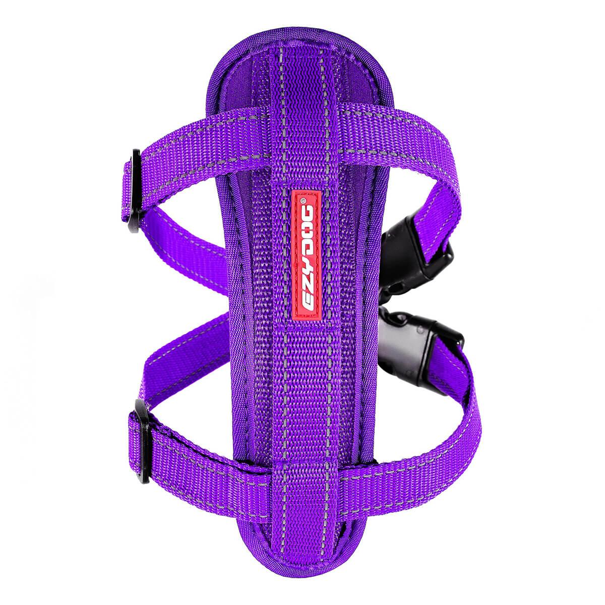 EzyDog Chest Plate Dog Harness with Car Seatbelt Attachment