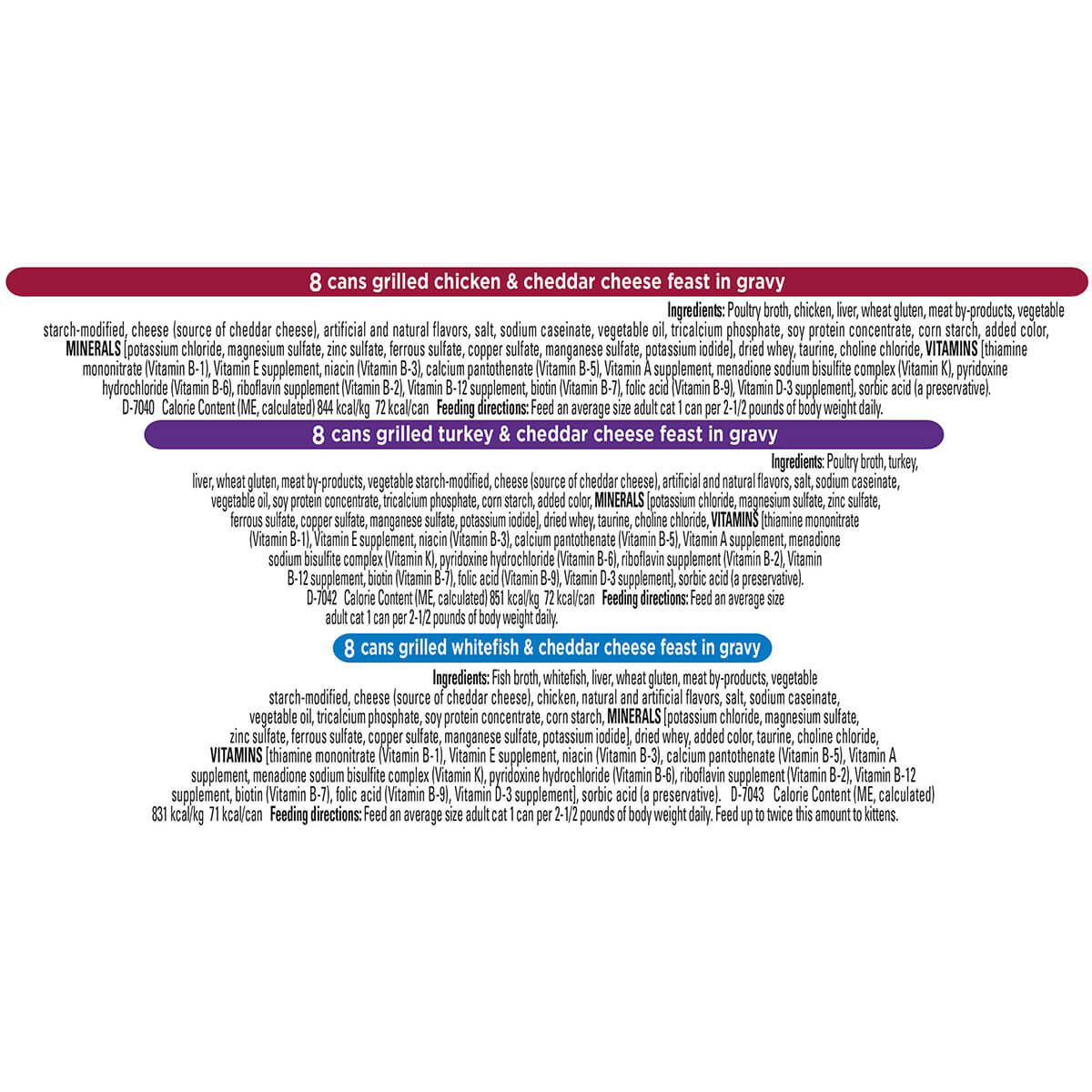 Fancy Feast Delights With Cheddar Grilled Chicken & Cheddar Cheese Wet Cat Food