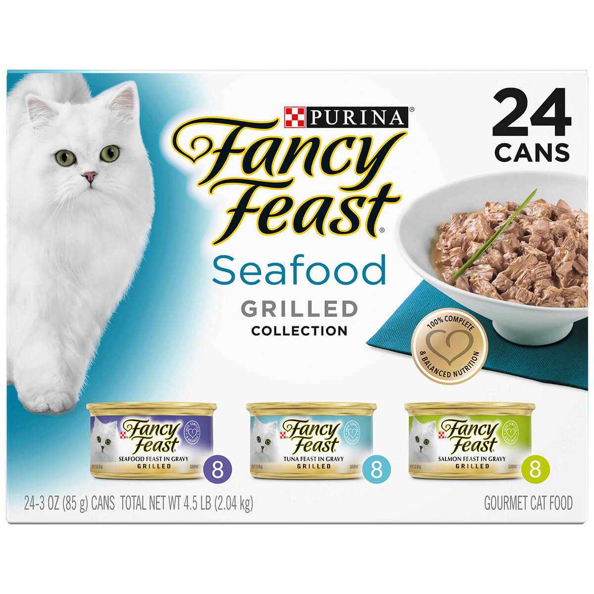 Fancy Feast Seafood Grilled 24x85g