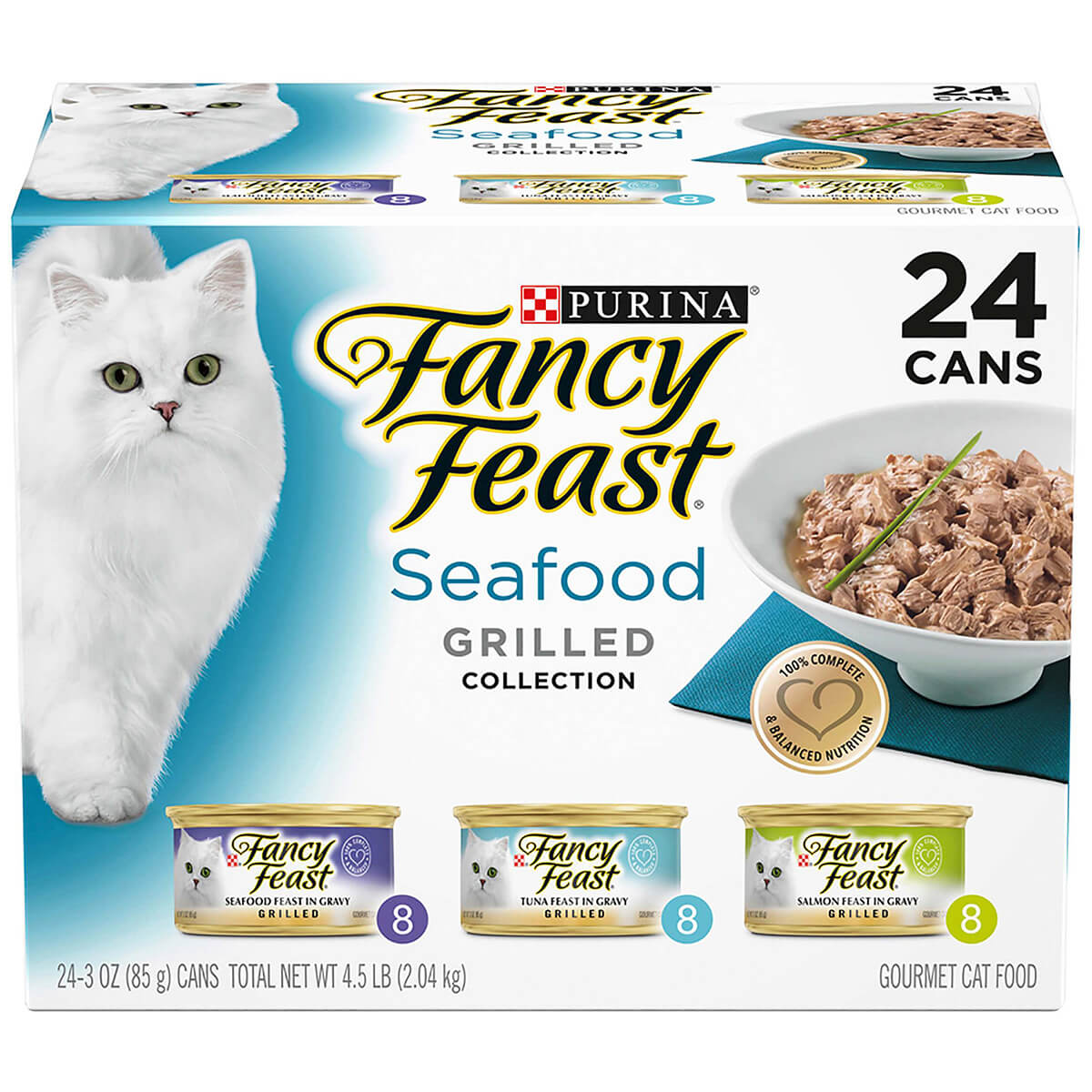 Fancy Feast Seafood Grilled 24x85g