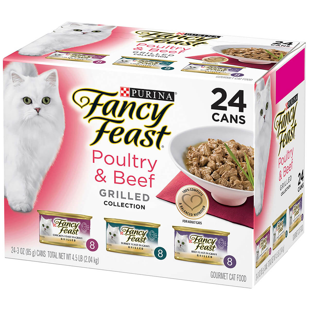 Fancy Feast Classic Beef & Poultry Grilled 24x85g