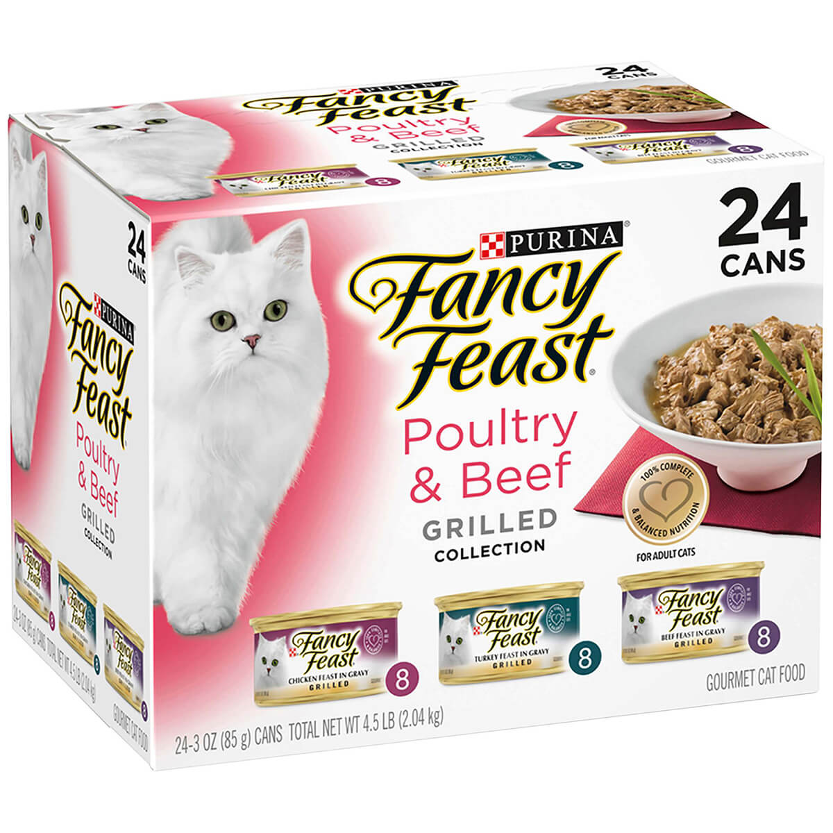 Fancy Feast Classic Beef & Poultry Grilled 24x85g