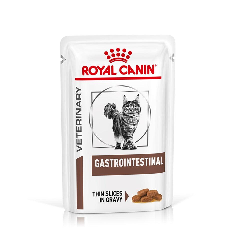 ROYAL CANIN VETERINARY DIET Gastrointestinal Adult Wet Cat Food Pouches