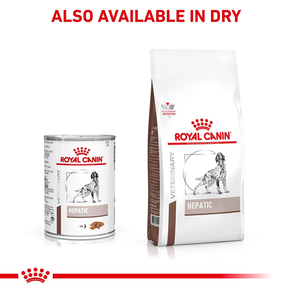 Royal Canin Veterinary Hepatic Adult Wet Dog Food Cans 420g