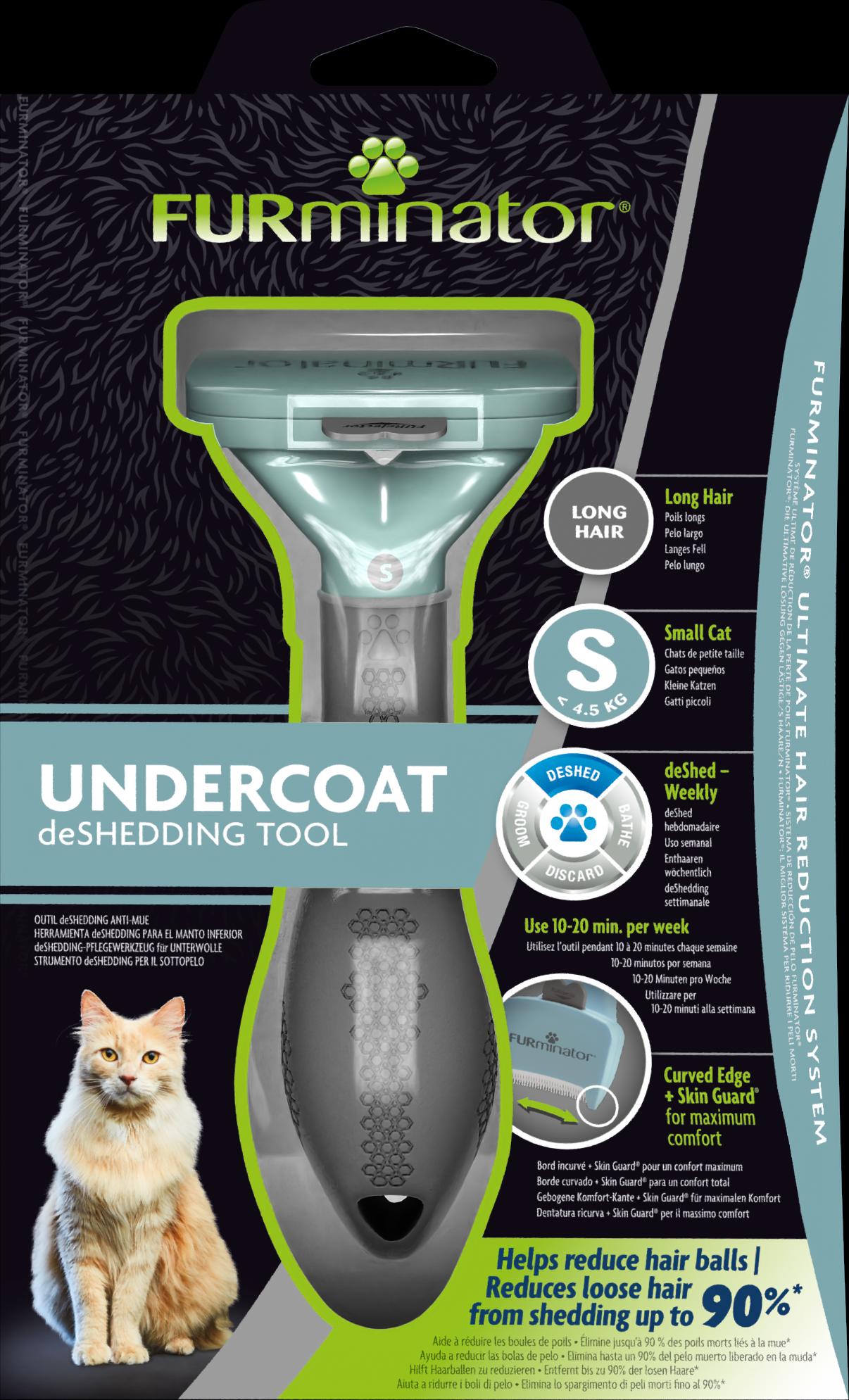 Furminator Long Hair Cat Brush Deshedding Tool