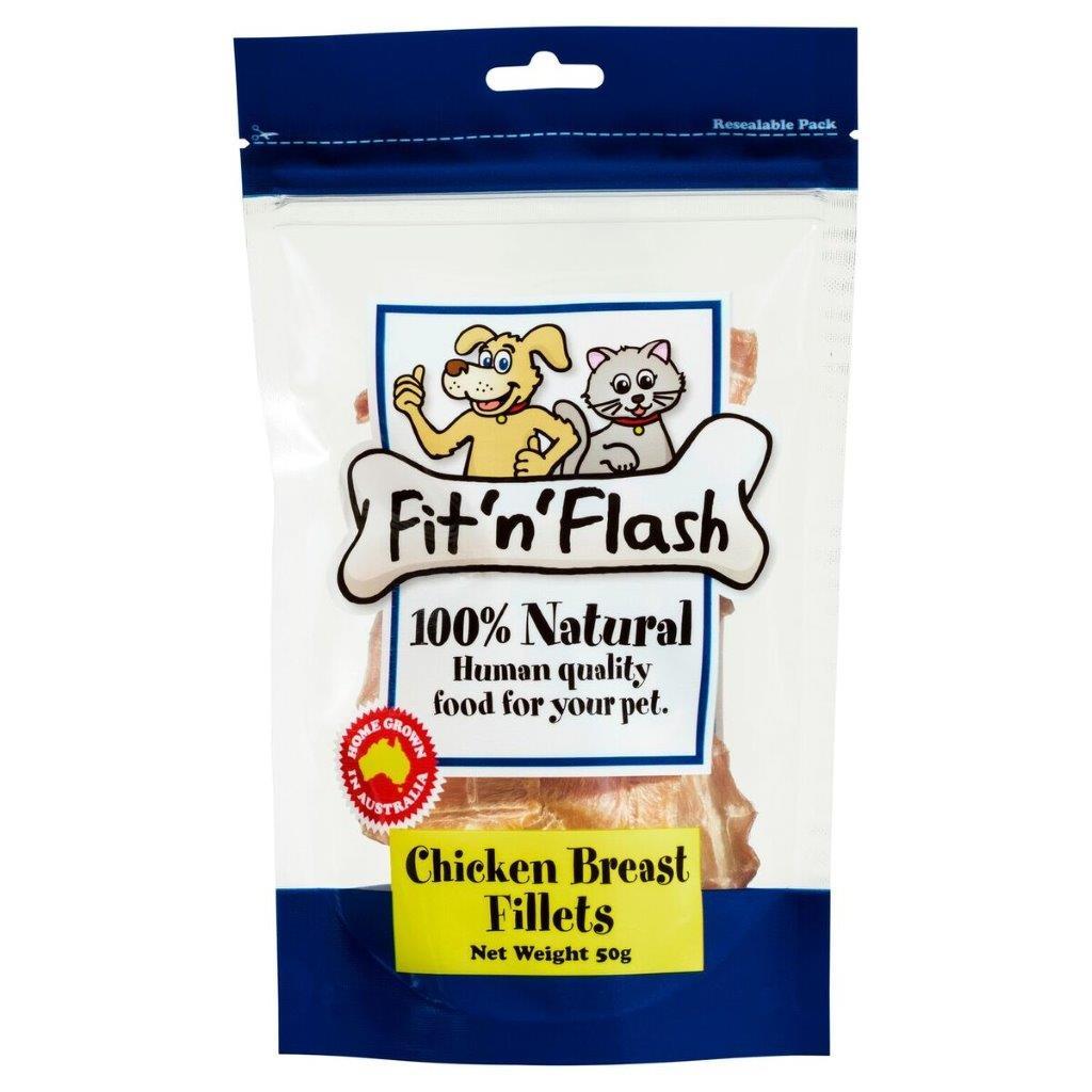 Fit 'n' Flash Chicken Breast Fillet Dog Treats