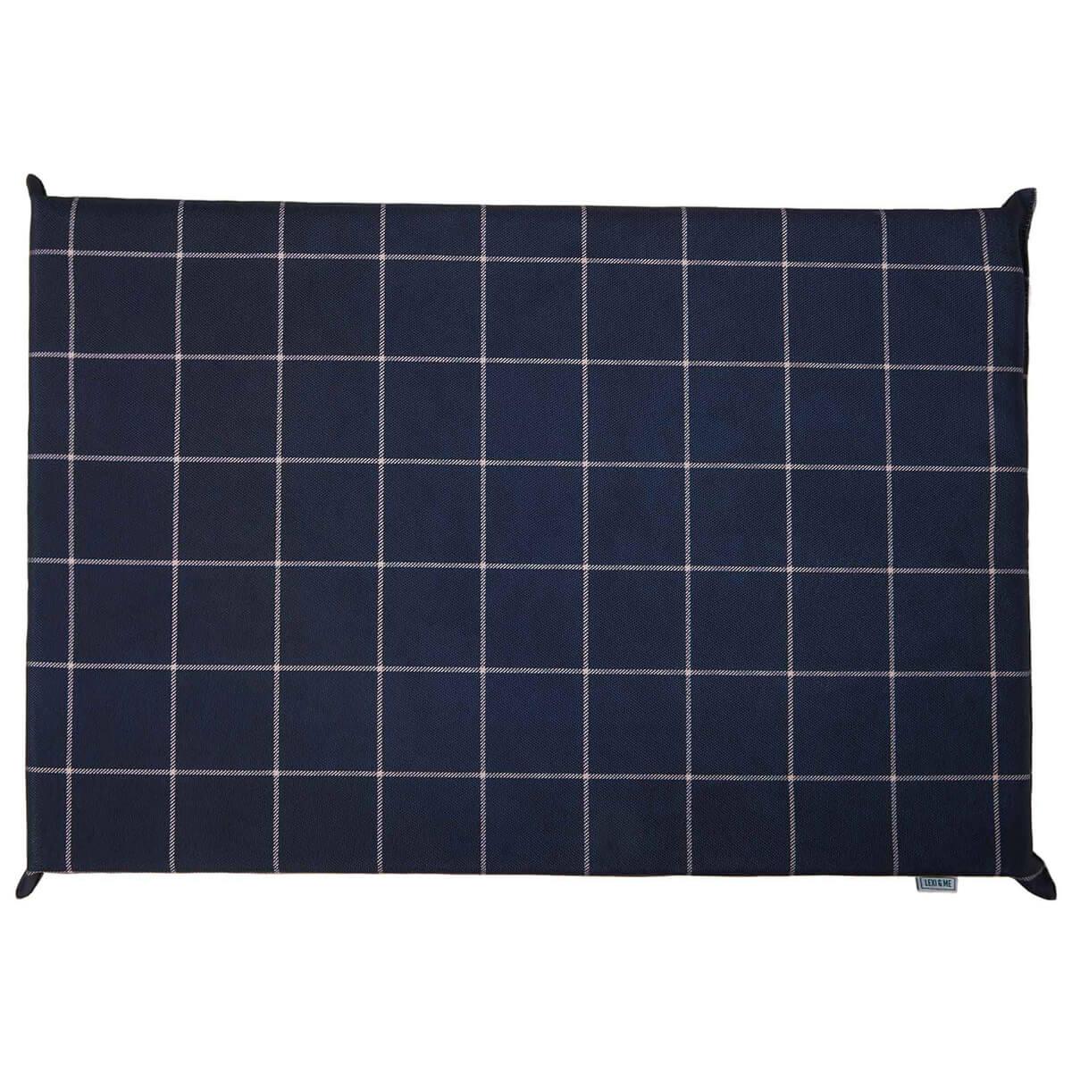 Lexi & Me Kennel/Crate Mat French Navy Check