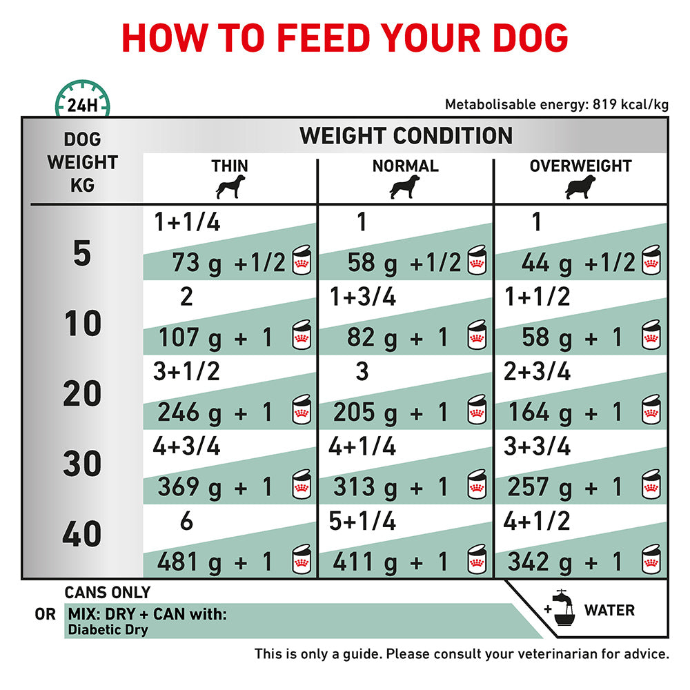 Royal Canin Veterinary Diabetic Adult Wet Dog Food
