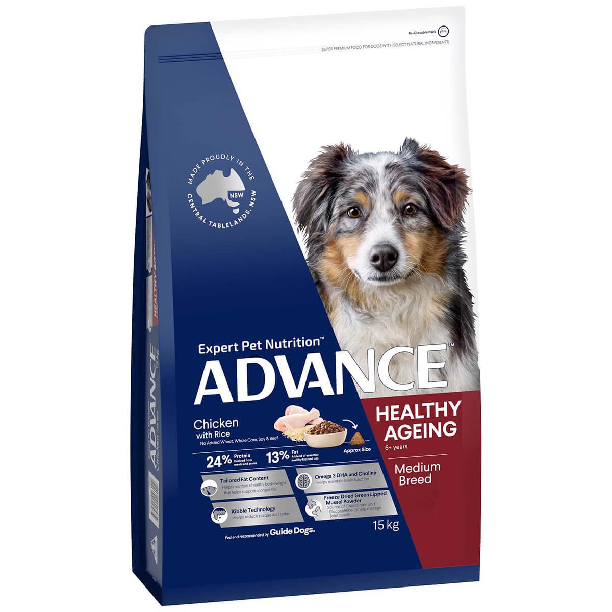 Advance Mature Medium Breed Chicken Dry Dog Food