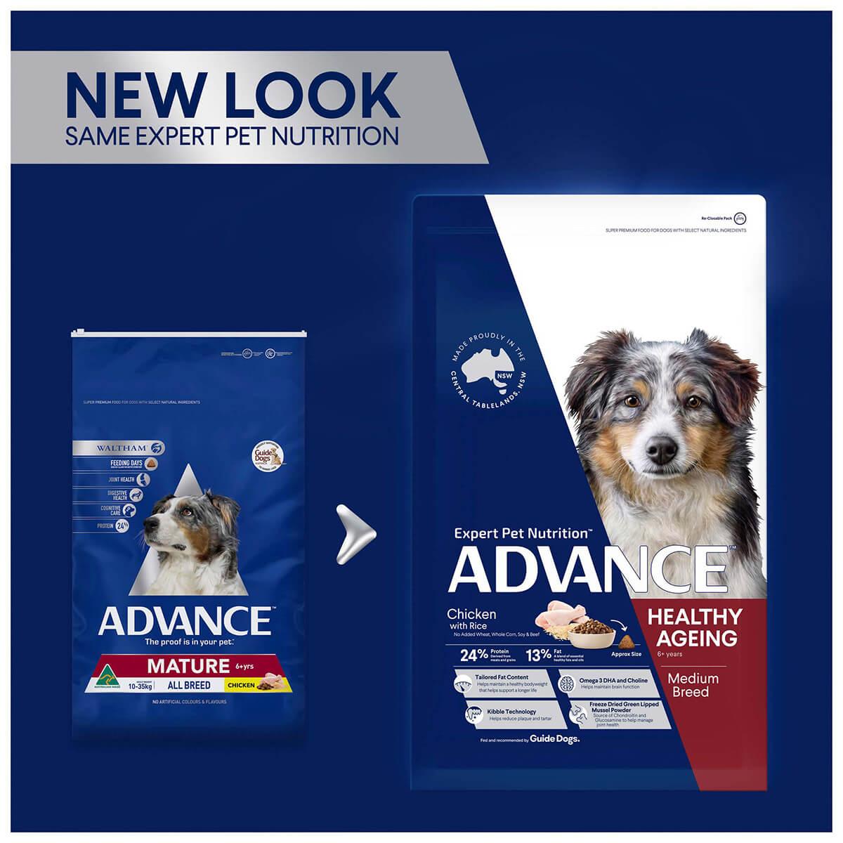 Advance Mature Medium Breed Chicken Dry Dog Food